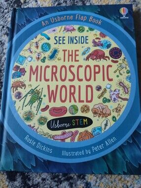 Usborne Illustrated Lift The Flap STEM Book: See Inside The Microscopic World